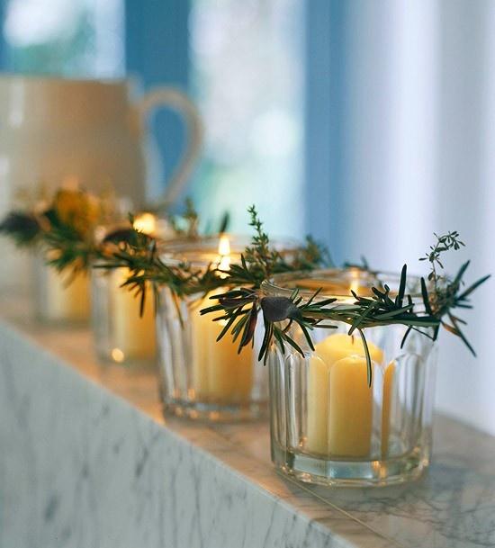 Inspiración: velas en Navidad - Inspiration: Christmas candles