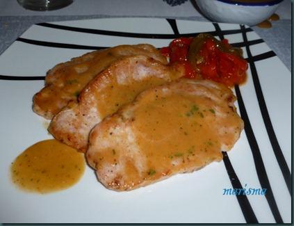 lomo en salsa de verduras,ración copia lomo en salsa de verduras,ración copia