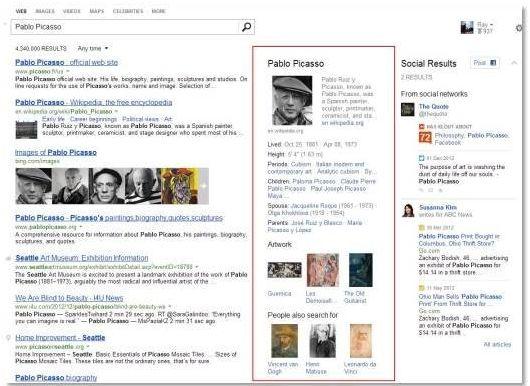 bing-snapshot-bar Microsoft anuncia la inclusión de resultados automáticos de gente famosa y lugares en la barra snapshot de Bing