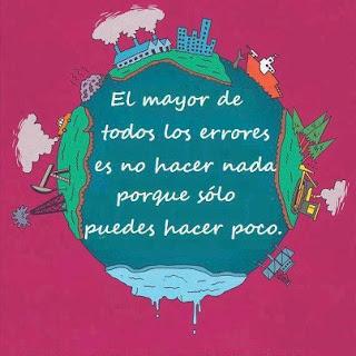 ¿A qué estarías dispuest@ a renunciar por un mundo mejor?