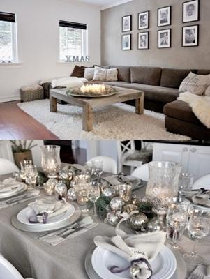 Christmas decoration: scandinavian style Christmas decoration: scandinavian style