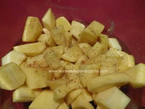 manzana-mostaza 1 Chuletas de cerdo con manzanas a la mostaza