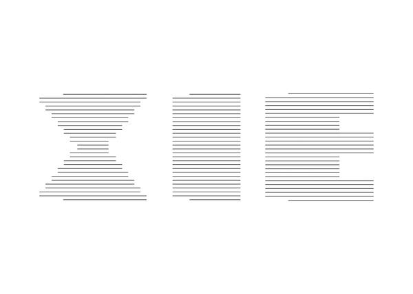 Obvolute: Tipografía con Papel Plegado tipografia papel plegado