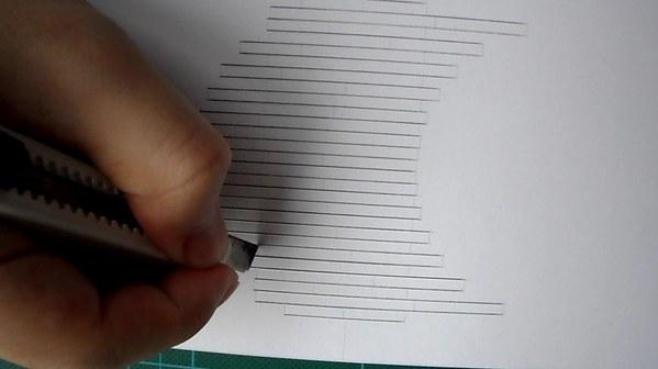 Obvolute: Tipografía con Papel Plegado tipografia papel plegado