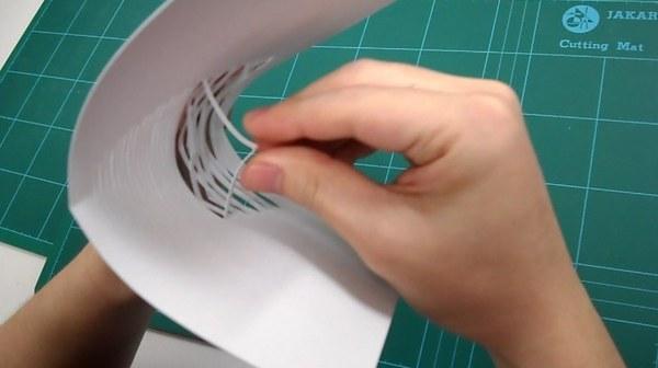 Obvolute: Tipografía con Papel Plegado tipografia papel plegado