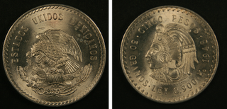 60 aniversario de la Sociedad Numismática de México, A. C. cuauhtemoc