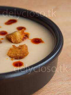 Crema de Fabada con Currusquinos Crema de Fabada con Currusquinos