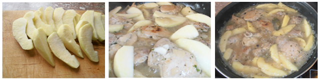Pollo a la Sidra Natural con Manzanas Pollo a la Sidra Natural con Manzanas