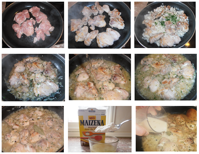 Pollo a la Sidra Natural con Manzanas Pollo a la Sidra Natural con Manzanas