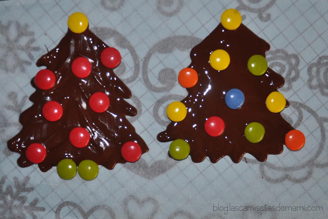Como hacer un árbol de Navidad de chocolate 4 Un árbol de Navidad de chocolate