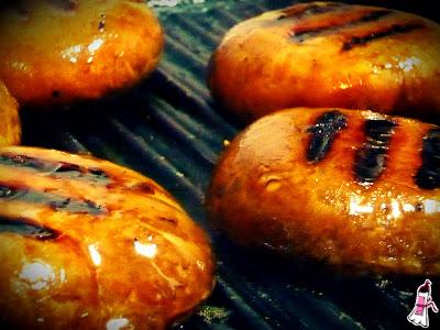 Hamburguesas de portobello Hamburguesas de portobello