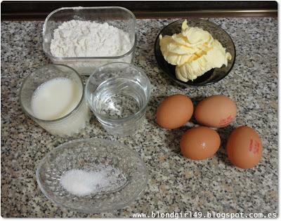 Receta: profiteroles de crema