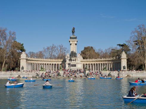 Monumento a Alfonso XII en el Parque de El Retiro./Kadellar