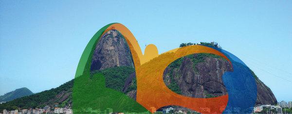 Rio 2016 según Tátil evoca los morros de Ipanema Rio 2016 según Tátil evoca los morros de Ipanema