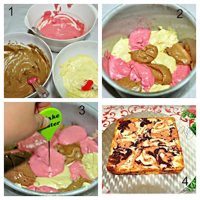 TARTA MÁRMOL Y GLASEADO DE MARSHMALLOW TARTA MÁRMOL Y GLASEADO DE MARSHMALLOW