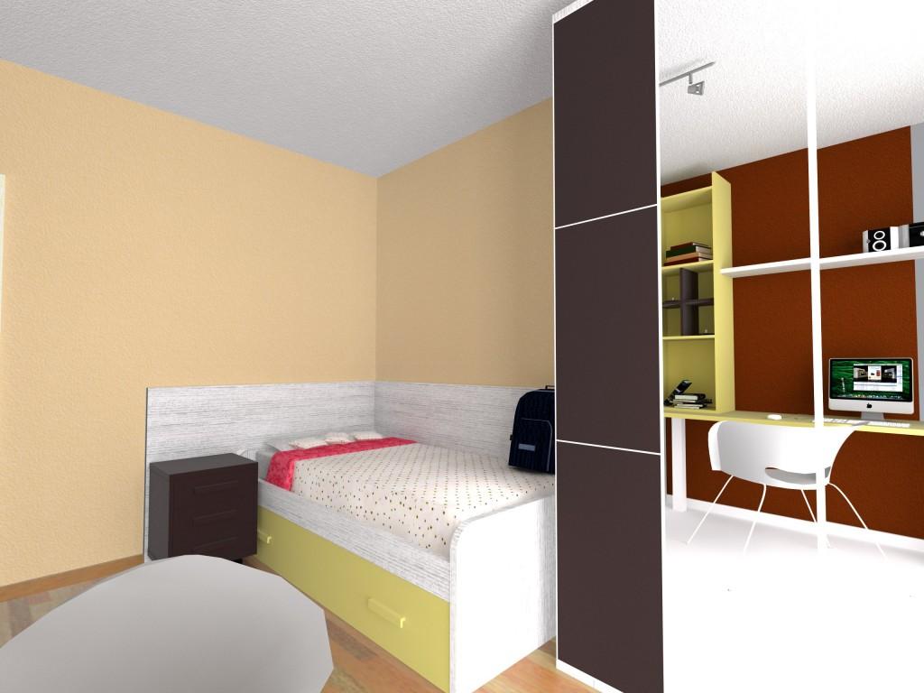 diseño dormitorio juvenil azor - creyesnavarro - 4
