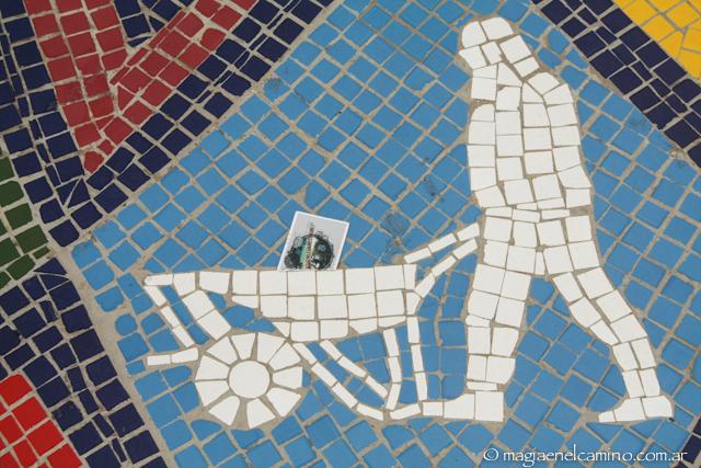 La ruta 67 y Nelson Mandela mosaicos