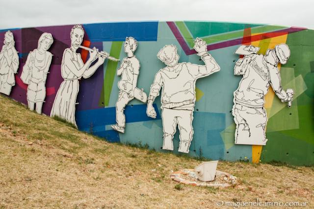 La ruta 67 y Nelson Mandela artistasycolores