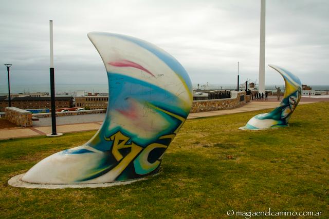 La ruta 67 y Nelson Mandela viento