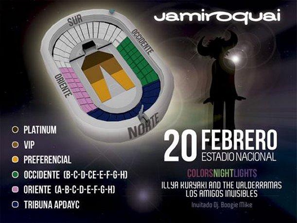 Jamiroquai en Lima: Entradas Desde 90 soles