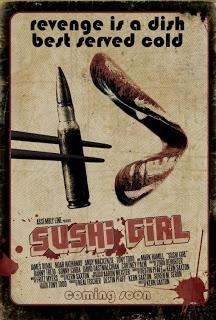 Sushi Girl: tres carteles