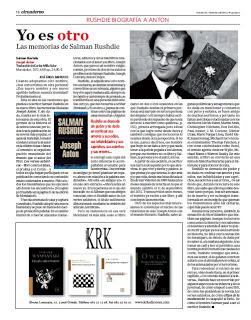 Salman Rushdie en El Cuaderno