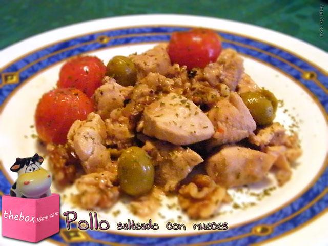Pollo-salteado-con-nueces Pollo salteado con nueces