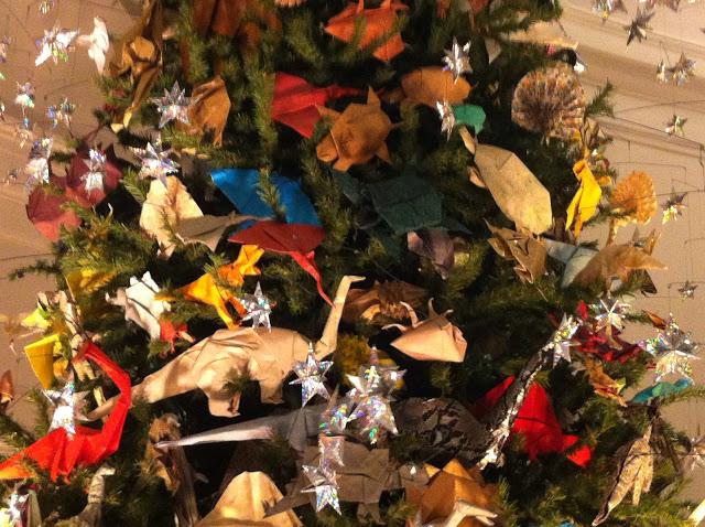 Un árbol de origami Un árbol de origami