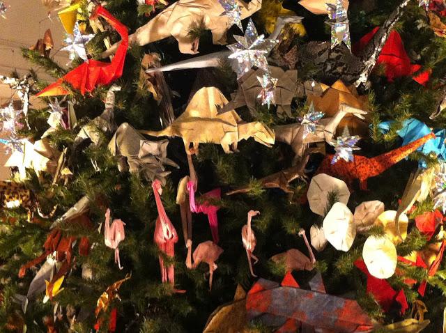 Un árbol de origami Un árbol de origami