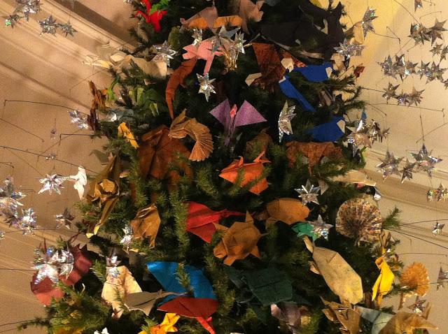 Un árbol de origami Un árbol de origami