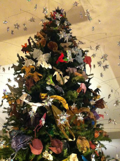 Un árbol de origami Un árbol de origami