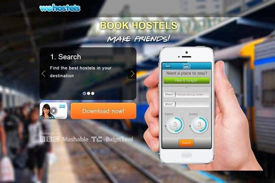 WeHostels: Una startup argentina para reservar los mejores hostels! wehostels