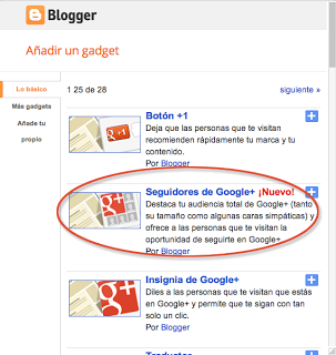 Cómo sacarle partido al gadget de seguidores de Google+ en Blogger
