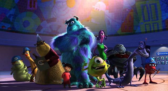 Retorna Monsters Inc en proyección 3D