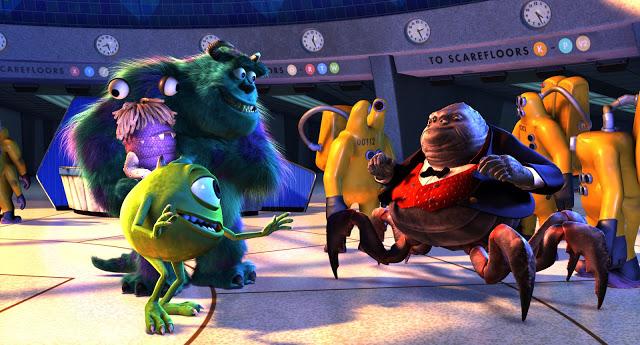 Retorna Monsters Inc en proyección 3D