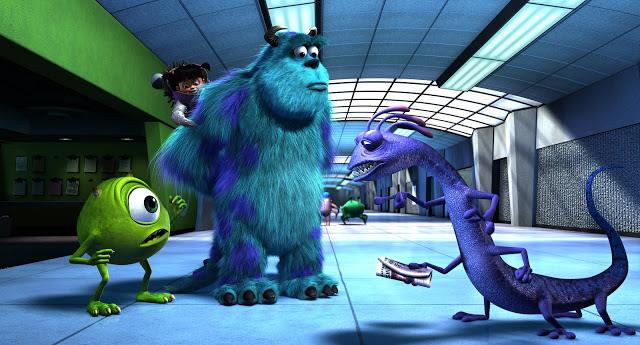 Retorna Monsters Inc en proyección 3D