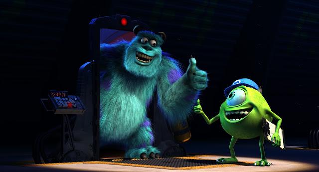 Retorna Monsters Inc en proyección 3D