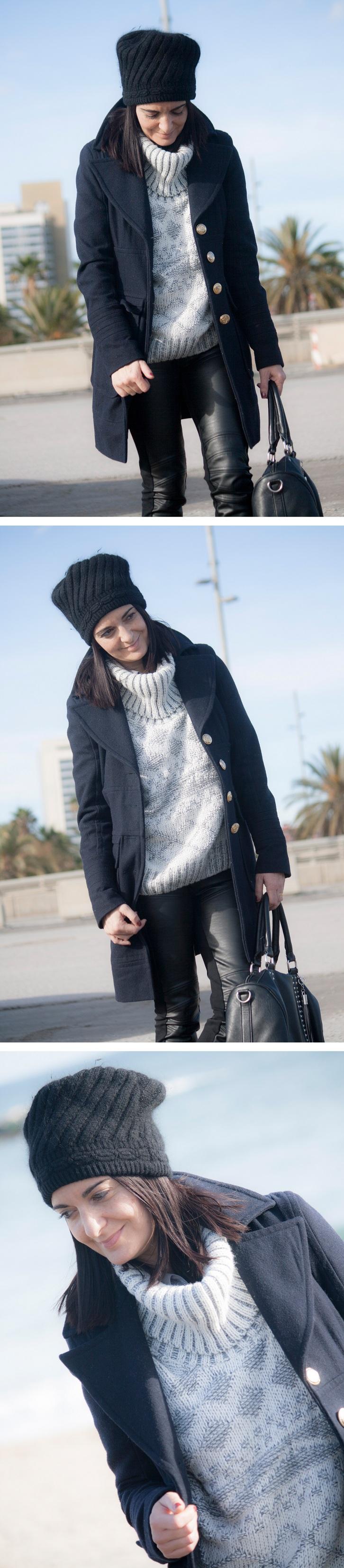 Jersey poncho+leggins polipiel Jersey poncho+leggins polipiel