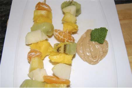 frutass Menú navideño con la ayuda de los niños