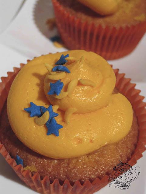 CUPCAKES DE VODKA CON NARANJA- SOLO PARA ADULTOS