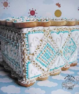 CAJA DE GALLETA DE ENCAJE CAJA DE GALLETA DE ENCAJE