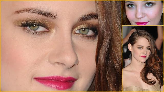 Maquillaje inspirado en Kristen Stewart