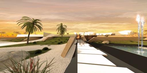 A-cero Projects A-cero presenta una propuesta para una villa ubicada en Abu Dhabi