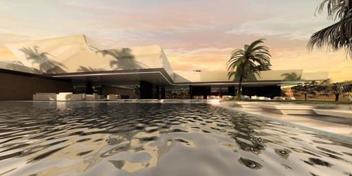 A-cero Projects A-cero presenta una propuesta para una villa ubicada en Abu Dhabi