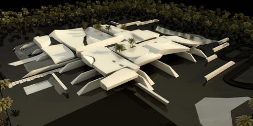 A-cero Projects A-cero presenta una propuesta para una villa ubicada en Abu Dhabi