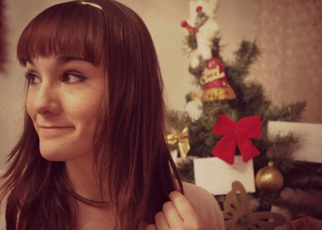 Un vestido gris para la Navidad Un vestido gris para la Navidad