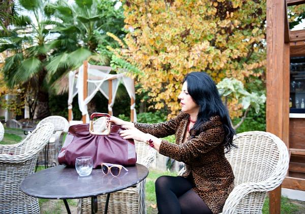 Print Animal + Burgundy .....perfect combination Print Animal + Burgundy .....perfect combination