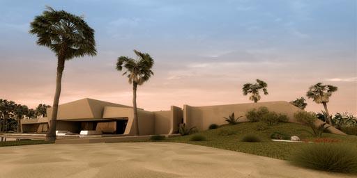 A-cero Projects A-cero presenta una segunda propuesta para una villa ubicada en Abu Dhabi