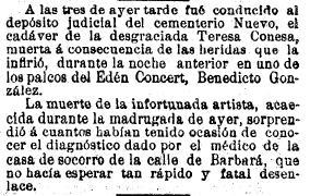 Un crimen en el Edén Concert Un crimen en el Edén Concert