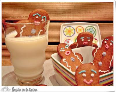 Muñecos de jengibre y otras galletas navideñas Muñecos de jengibre y otras galletas navideñas